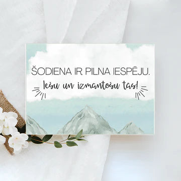 MAGNĒTS ar iedvesmas vārdiem
