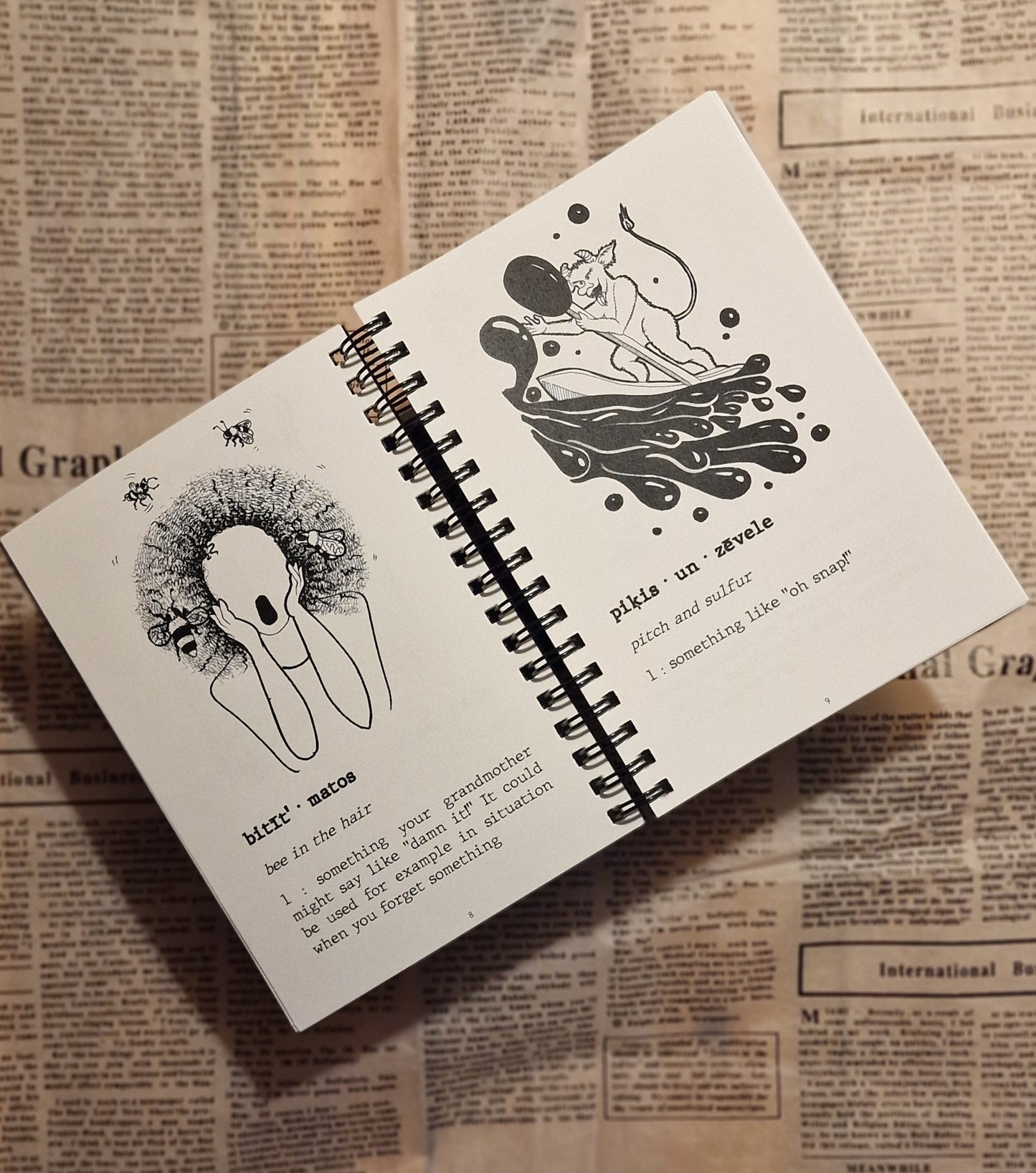 Latvian Stuff Book. Ilustrētas latviešu idiomas