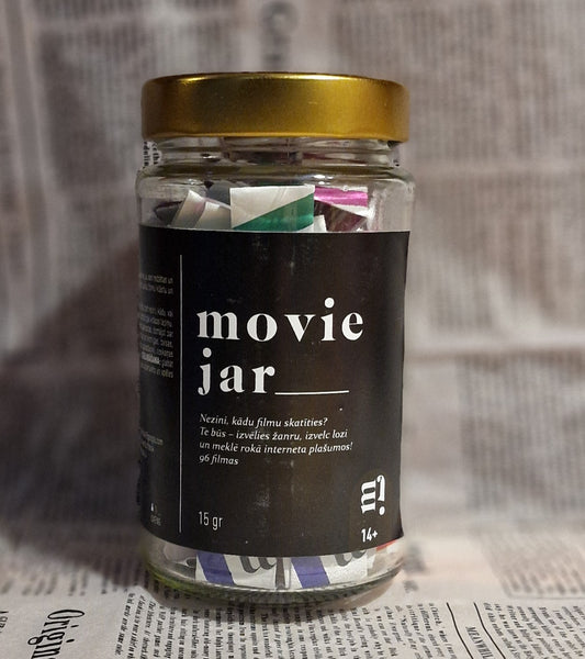 Latvian Stuff Book Movie Jar