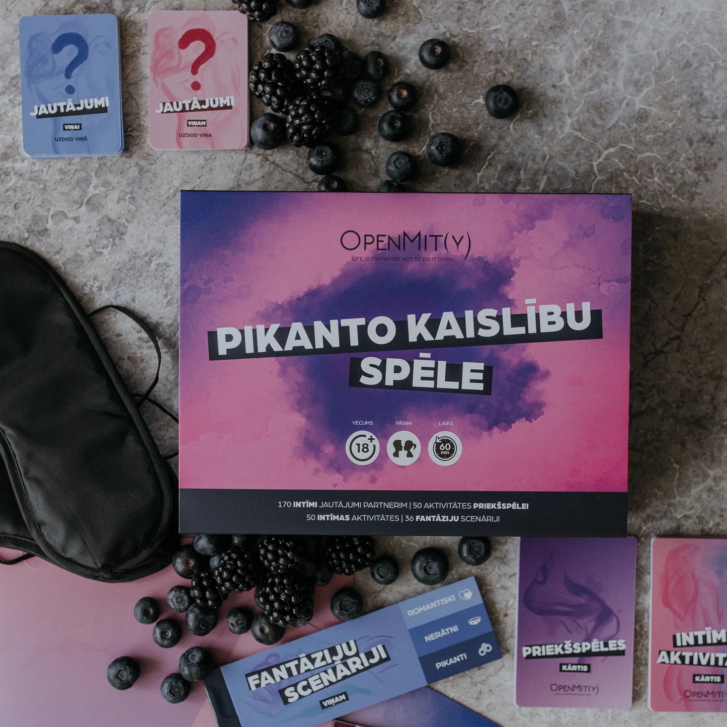 OpenMit(y) kāršu spēle PIKANTO KAISLĪBU SPĒLE