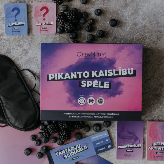 OpenMit(y) kāršu spēle PIKANTO KAISLĪBU SPĒLE