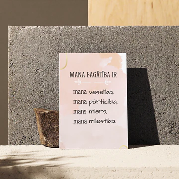 Iedvesmas kartiņu komplekts