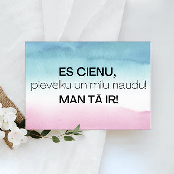 MAGNĒTS ar iedvesmas vārdiem