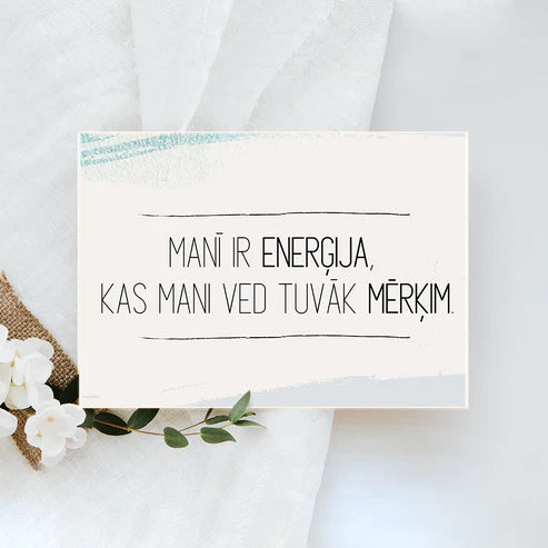 MAGNĒTS ar iedvesmas vārdiem
