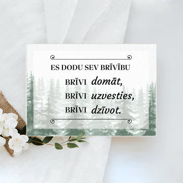 MAGNĒTS ar iedvesmas vārdiem