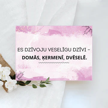 MAGNĒTS ar iedvesmas vārdiem