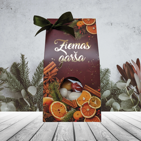 Mandeles krāsainā cukura apvalkā ZIEMAS GARŠA